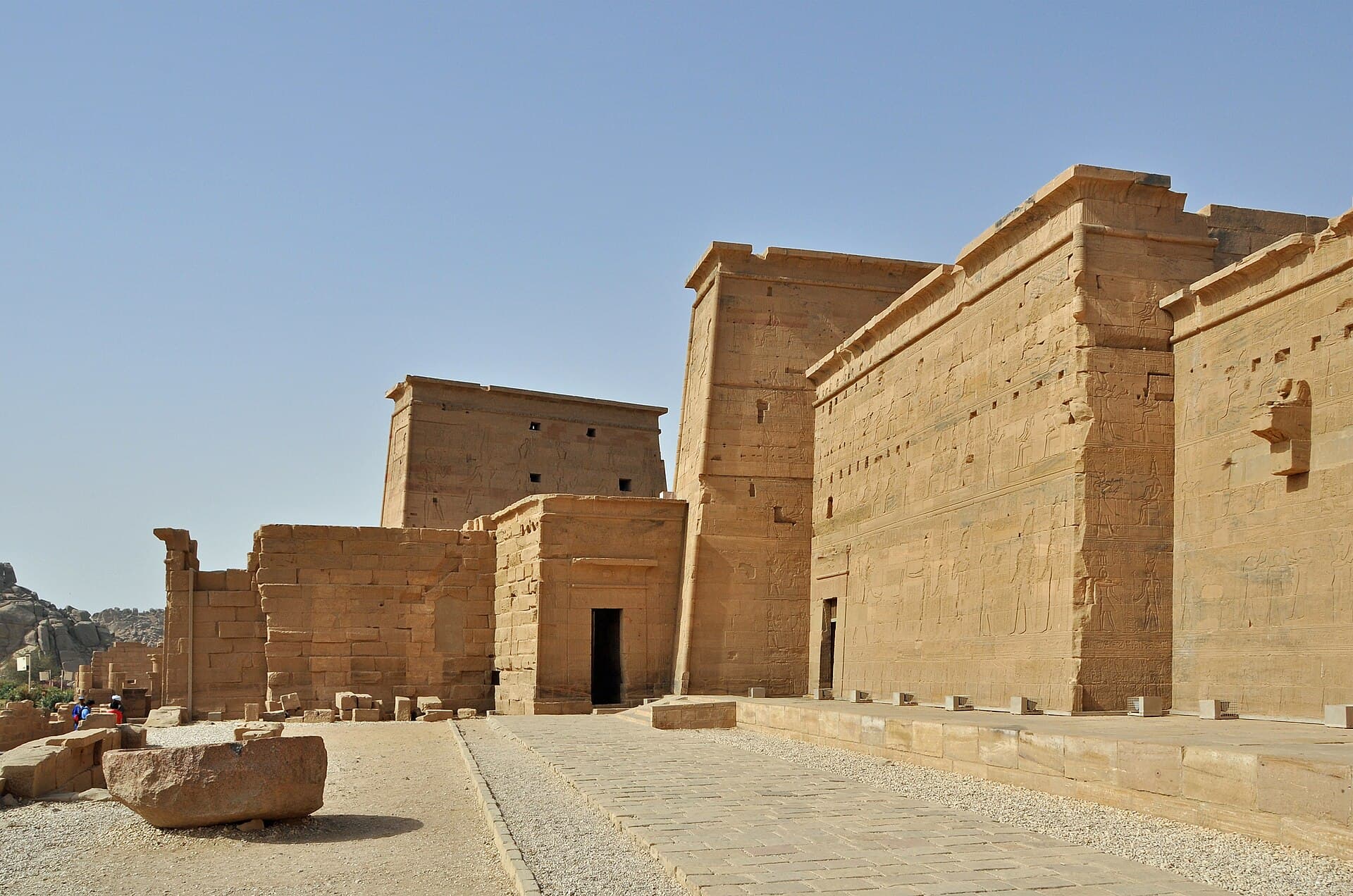 The Temple of Philae at Aswan